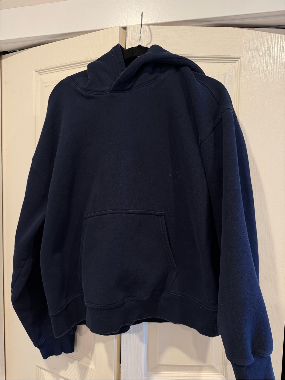 Aritzia Cozy Sweatfleece perfect Hoodie admiral navy